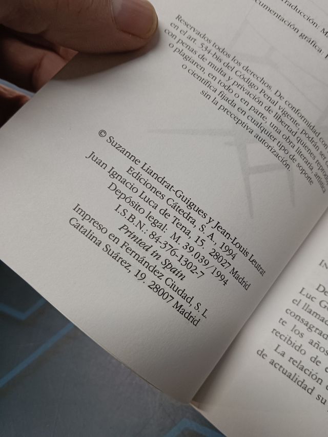 libro, Jean-Luc Godard, cátedra, Suzanne Liandrat Jean-Louis Leutrat