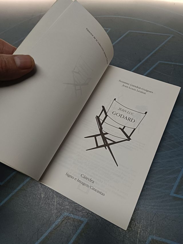 libro, Jean-Luc Godard, cátedra, Suzanne Liandrat Jean-Louis Leutrat