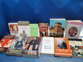 12 LIBROS ECLESIÁSTICOS, RELIGIÓN CATÓLICA, PABLO IV, EL AMOR SE APRENDE, DE JUAN PABLO I A JUAN PABLO II y mas