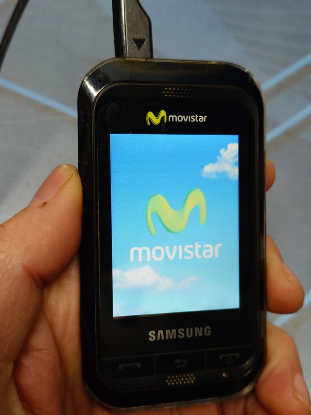Teléfono, movil, Samsung C3300