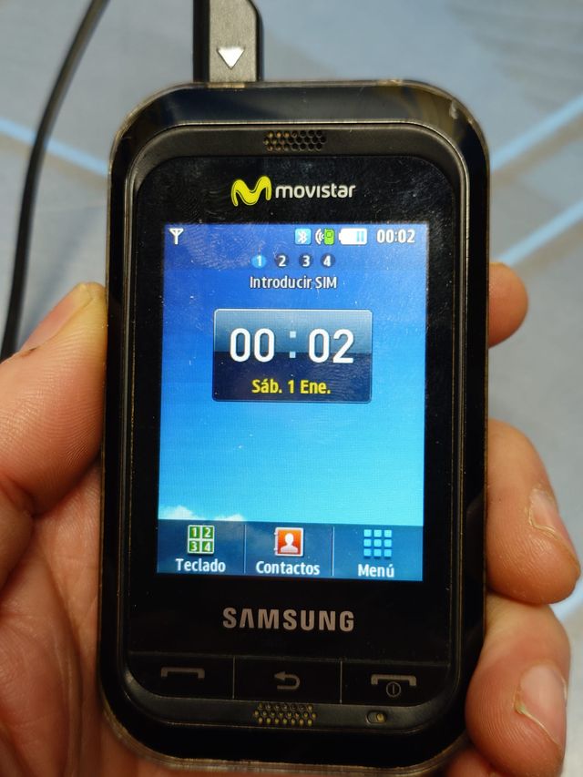 Teléfono, movil, Samsung C3300