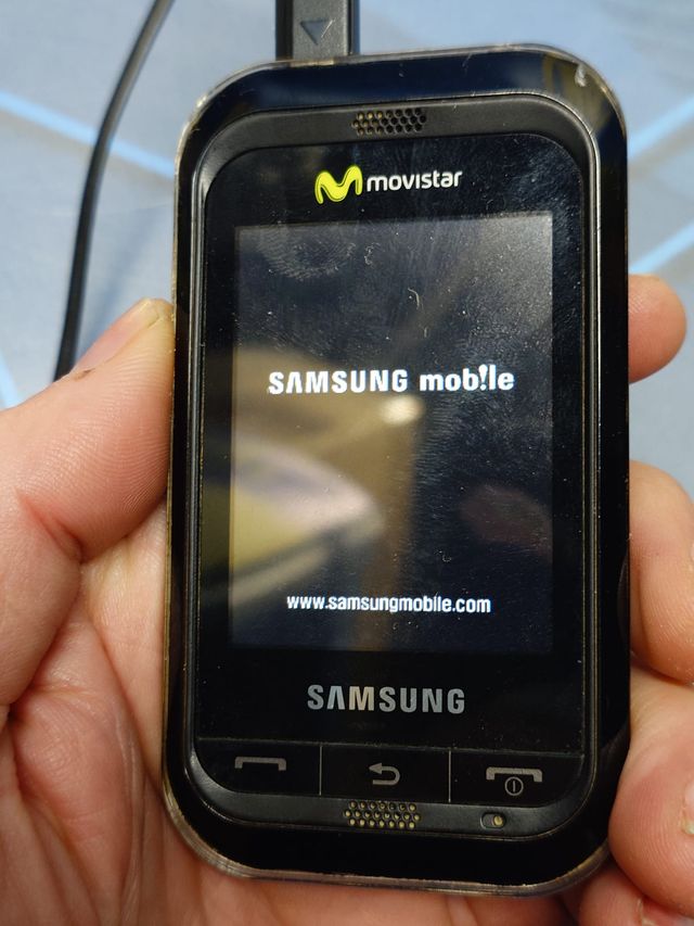 Teléfono, movil, Samsung C3300