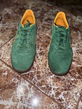 Puma Palermo Verde/Naranja Talla 44.5