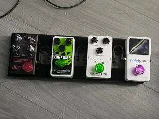 Pedalboard para pedales de guitarra, bajo, etc