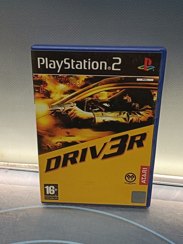 videojuego playstation 2, Driver 3 Driv3r PS2 completo