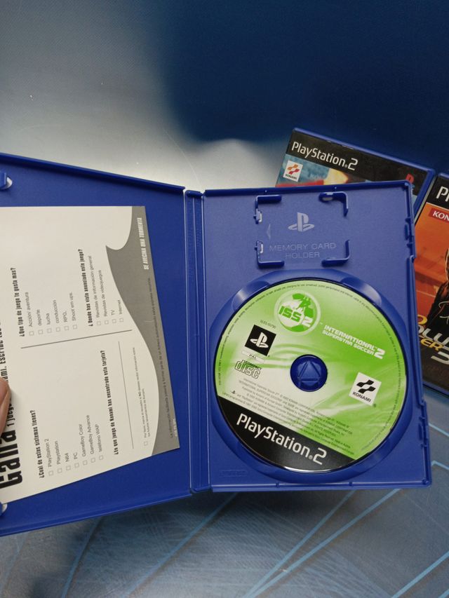 videojuegos Playstation 2 La Saga- Pro evolution Soccer 2, 3 y 4 + international superstar Soccer 2