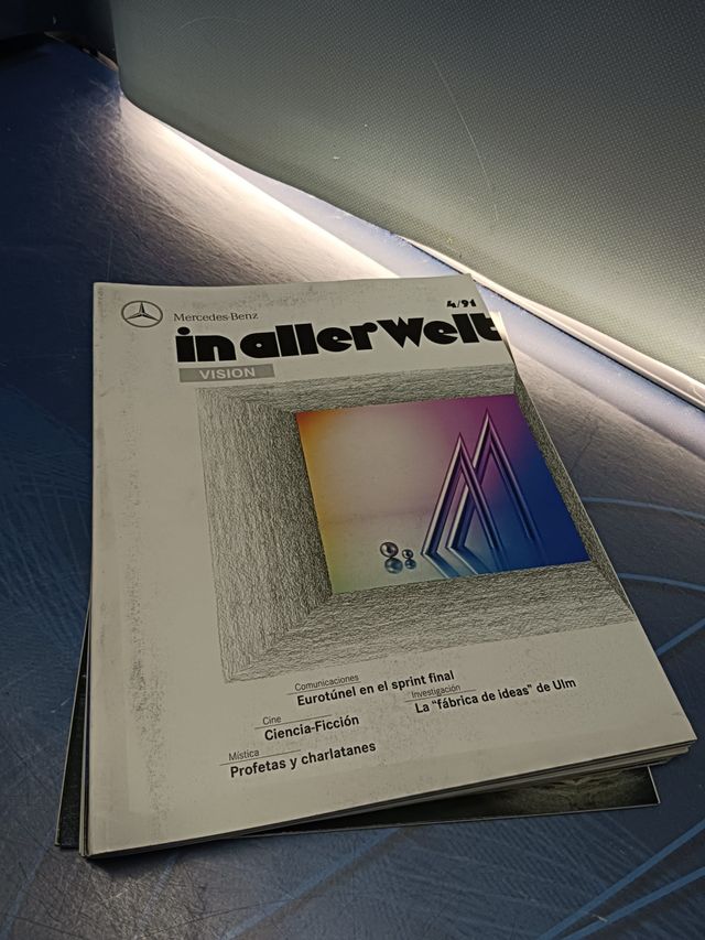 6 REVISTAS catálogos, MERCEDES-BENZ IN ALLER WELT Nº 91-203-204-210-214-221