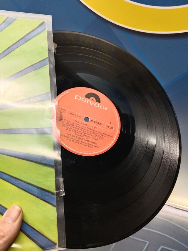 disco LP, vinilo, Ginger Baker's Air Force – Air Force 2 , LP, Album 1970, Spain