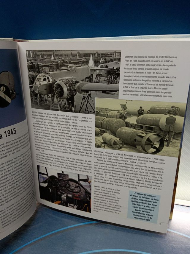 libro, ATLAS ILUSTRADO DE BOMBARDEROS
