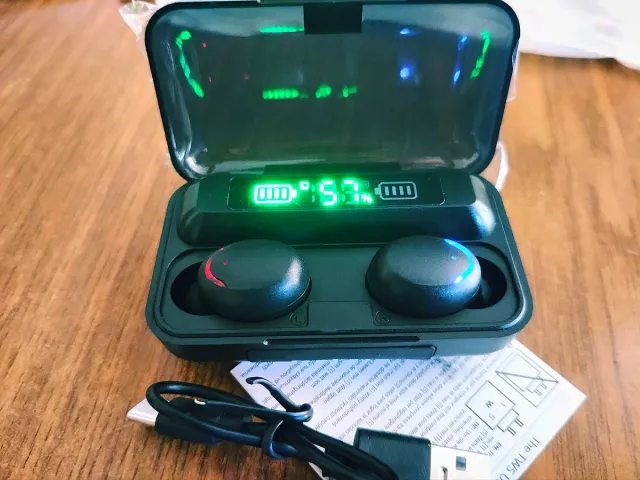 Auricolari Bluetooth Wireless con Power Bank 2025