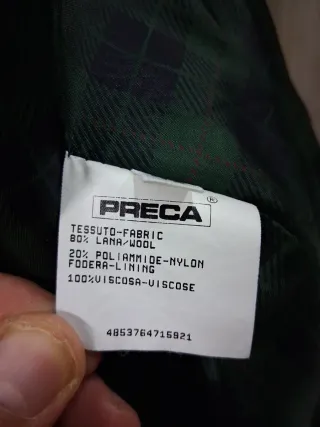 Cappotto Porto di Panama Uomo Grigio Taglia M