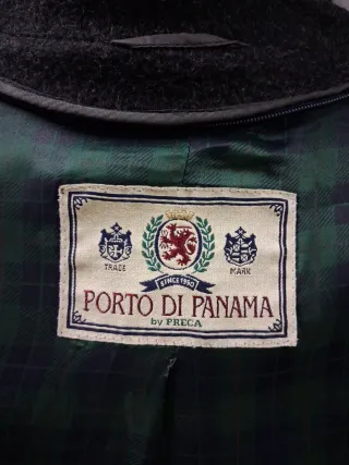 Cappotto Porto di Panama Uomo Grigio Taglia M