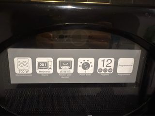 Microondas Tarrington House Negro 700W