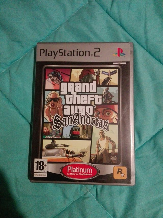 Grand Theft Auto: San Andreas PS2 Platinum