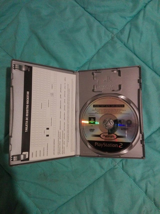 Grand Theft Auto: San Andreas PS2 Platinum