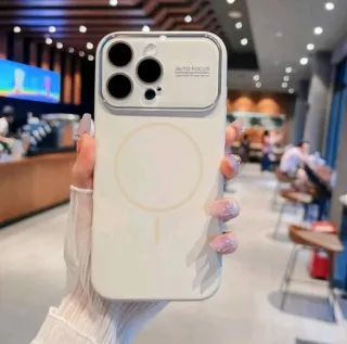 Cover iPhone Bianco con Magnete 