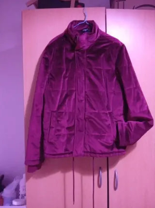 Chaqueta Forever 21, granate talla M