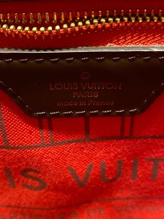 Bolso Louis Vuitton Cuadros Marrón
