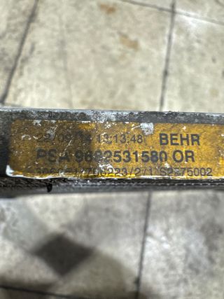 Condensador/Radiador A/C 9682531580