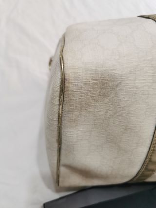 Borsa Gucci Boston Joy Beige/Oro