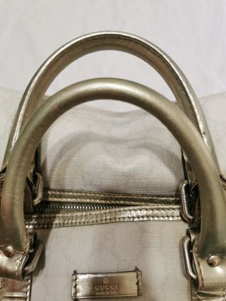 Borsa Gucci Boston Joy Beige/Oro