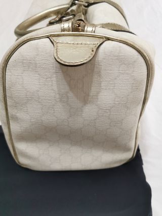Borsa Gucci Boston Joy Beige/Oro