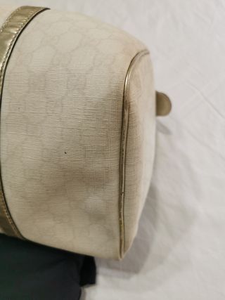 Borsa Gucci Boston Joy Beige/Oro