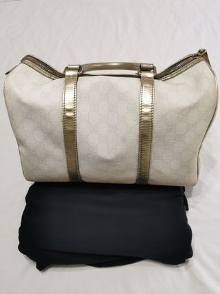 Borsa Gucci Boston Joy Beige/Oro