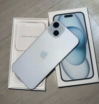 iPhone 15 Pro Max Blu/Argento