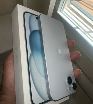 iPhone 15 Pro Max Blu/Argento