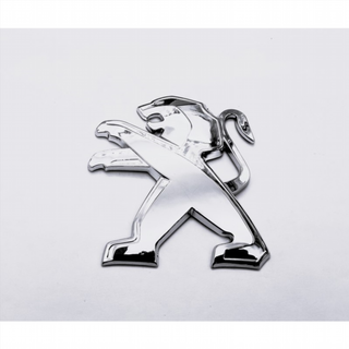 Emblema logo PEUGEOT cromado