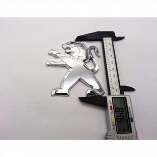 Emblema logo PEUGEOT cromado