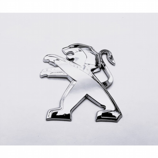 Emblema logo PEUGEOT cromado