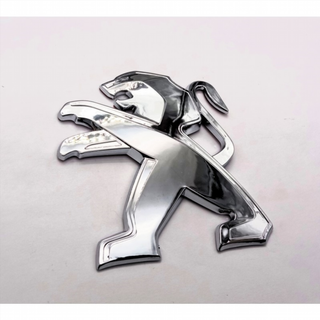 Emblema logo PEUGEOT cromado