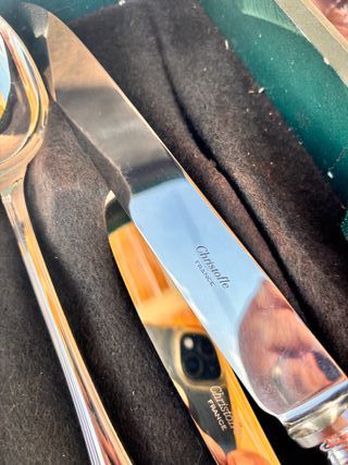 Christofle Spatours lotto 84 posate +5