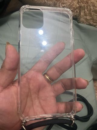 Custodia per iPhone 11 Pro Max con cordino