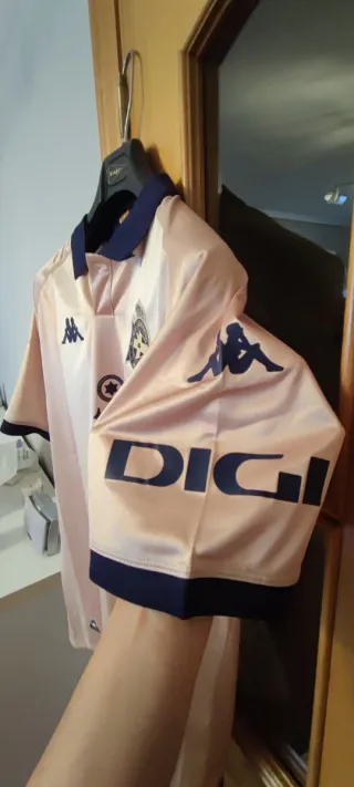Camiseta Kappa Deportivo La Coruña Beige/Rosa