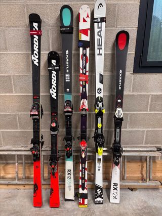 Esquís Head, Kastle, Atomic, Nordica Competición