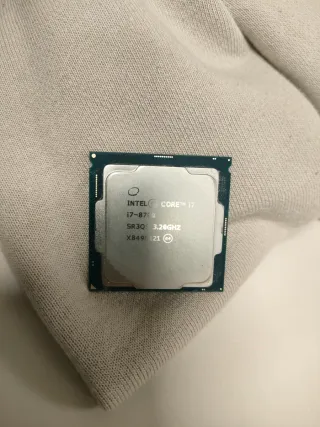 CPU Intel Core i7-8700 3,20 GHz
