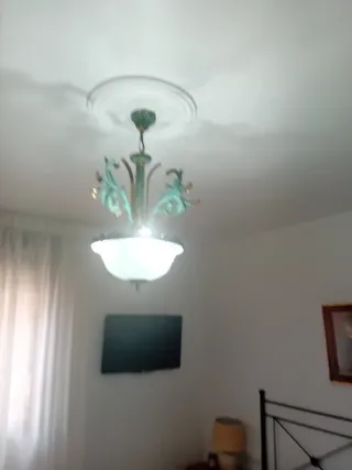 Lámpara de techo hierro forjado