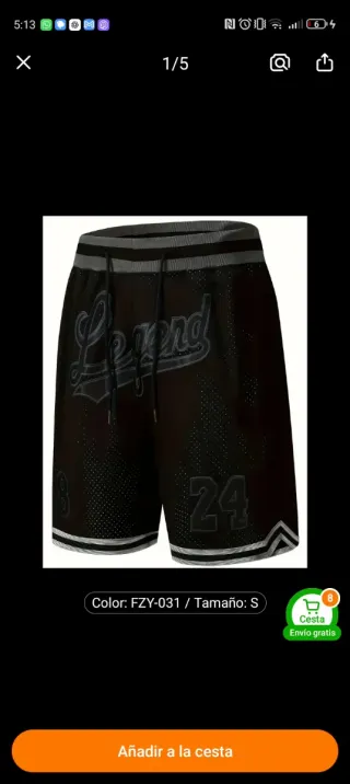 Pantalón y camiseta de tirantes  negro chicago