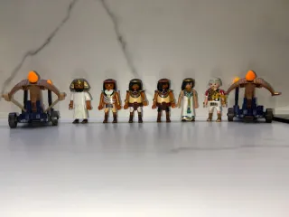Playmobil Figuras y Catapultas
