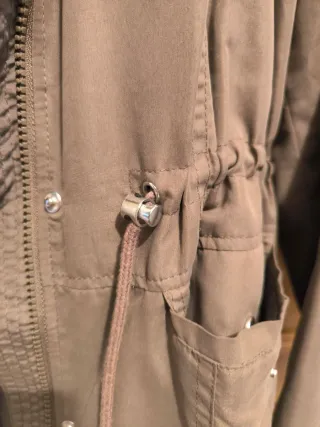 Parka mujer verde oliva