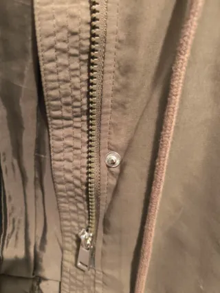 Parka mujer verde oliva