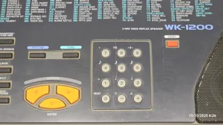 Teclado Casio WK-1200