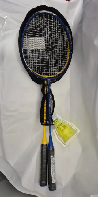 Juego 2 Raquetas Bádminton + Volantes