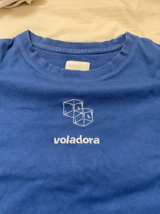 Camiseta Voladora Azul