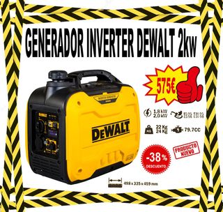 GENERADOR INVERTER DEWALT 2kw DXGNi20E