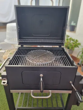 Barbacoa Carbón con funda