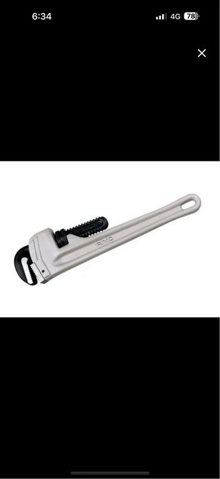 Llave Irimo grifa aluminio 14 pulgadas nueva